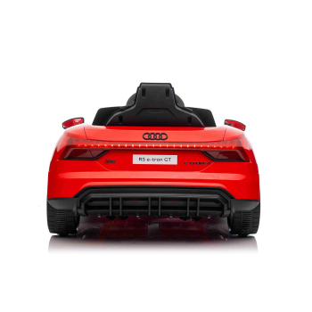 Audi RS E-Tron GT na akumulator Czerwony + Pilot + Napęd 4x4 + Radio MP3 + LED + EVA